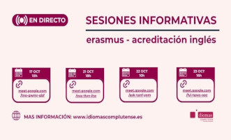 Sesiones Informativas Erasmus Inglés